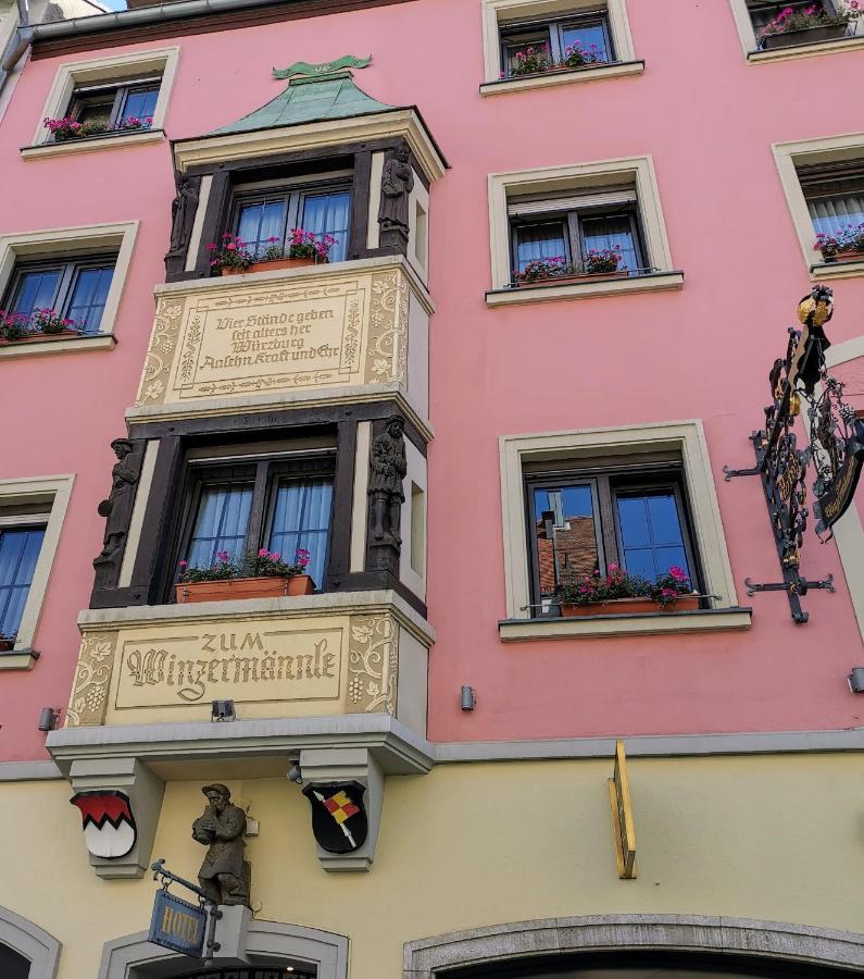 Hotel Zum Winzermaennle Wurzburgo Exterior foto